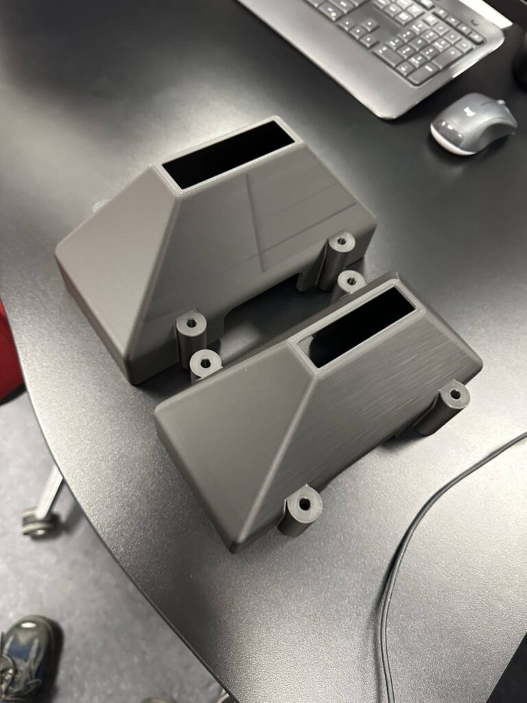 Tragte til produktionsudstyr, 3D-printet